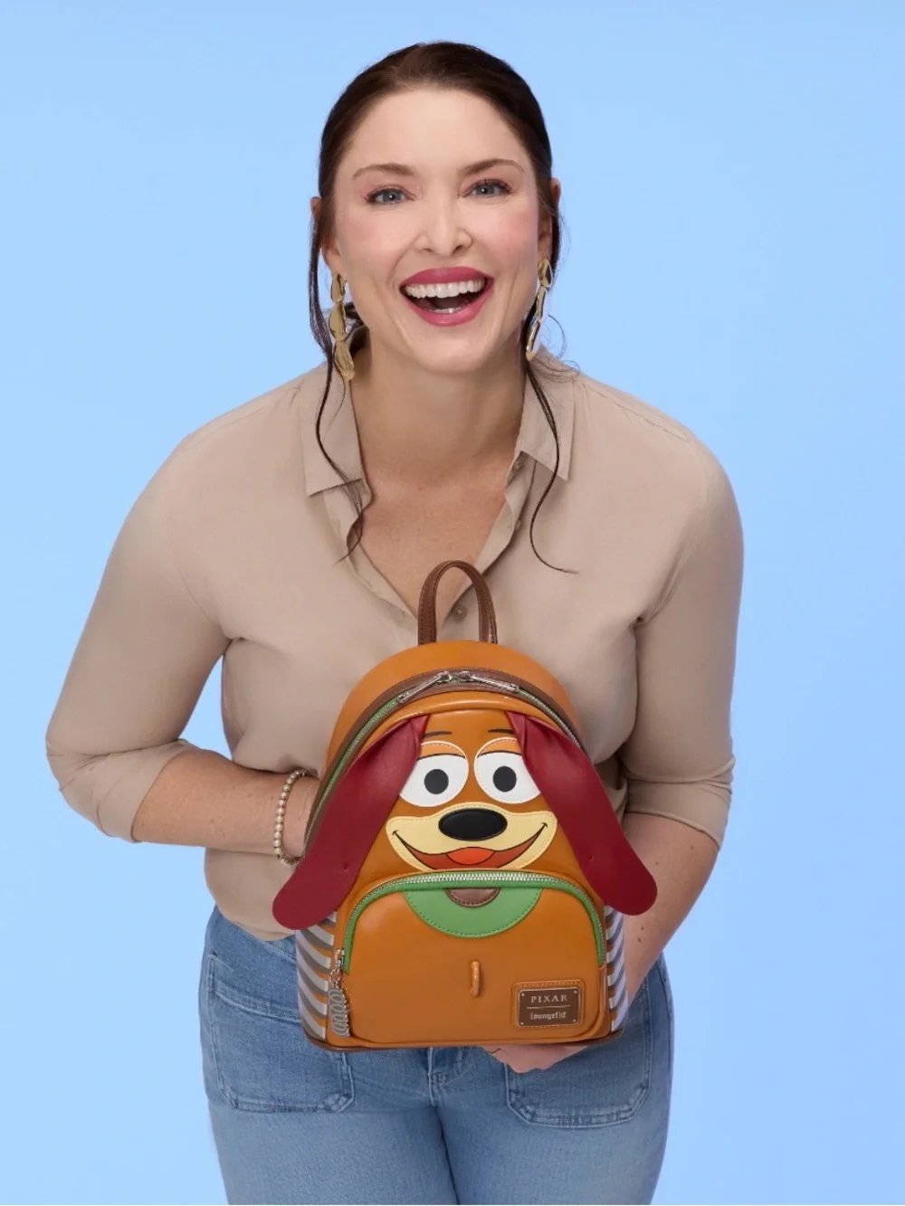PIXAR Toy Story Slinky Dog Cosplay Mini Backpack NWT